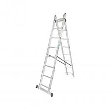 Комбинированная двухсекционная лестница Forcekraft 2x9ступенек, max нагрузка 150кг, вес 7,8кг fk-bl-e209 52852 Комбинированная двухсекционная лестница Forcekraft 2x9ступенек, max нагрузка 150кг, вес 7,8кг fk-bl-e209 52852