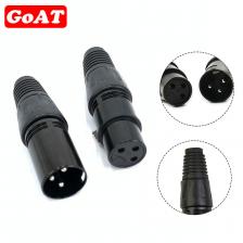 1 пара XLR DMX 3-контактный микрофонный аудиокабель, штекеры, разъемы, штекеры для микрофона, змеиные штекеры, кабельные разъемы 1 пара XLR DMX 3-контактный микрофонный аудиокабель, штекеры, разъемы, штекеры для микрофона, змеиные штекеры, кабельные разъемы