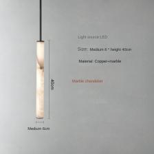 Winfordo медная мраморная подвесная люстра Winfordo медная мраморная подвесная люстра