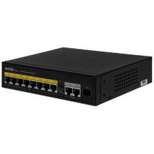 Коммутатор Netis P110GH (L2), 8x100 Мбит/с, 2x1 Гбит/с, 1SFP 8PoE 8PoE+, 120W, неуправляемый Коммутатор Netis P110GH (L2), 8x100 Мбит/с, 2x1 Гбит/с, 1SFP 8PoE 8PoE+, 120W, неуправляемый