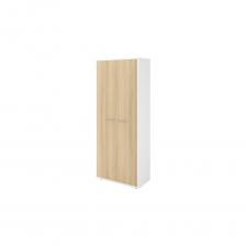 Высокий закрытый шкаф Шкаф Монолит Дублин высокий закрытый 2 двери 800x400x1980 Белый30/Акация лорка31 ДБ40.32 Высокий закрытый шкаф Шкаф Монолит Дублин высокий закрытый 2 двери 800x400x1980 Белый30/Акация лорка31 ДБ40.32