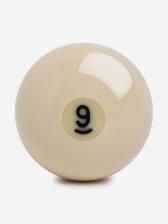 Шар бильярдный d=68 мм Русская Пирамида №09, Белый Шар бильярдный d=68 мм Русская Пирамида №09, Белый