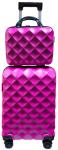 Дорожный набор Lats чемодан 20 дюймов и сумка ручная кладь, фуксия-розовый (729) Дорожный набор Lats чемодан 20 дюймов и сумка ручная кладь, фуксия-розовый (729)