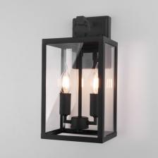 Настенный светильник уличный с цоколем e14 под старину IP43 35150/D Elektrostandard Candle черный Настенный светильник уличный с цоколем e14 под старину IP43 35150/D Elektrostandard Candle черный
