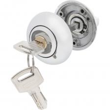 Ручка поворотная с фиксацией ключом AJAX BK6.FIX.JR CP-8 хром 49817 Ручка поворотная с фиксацией ключом AJAX BK6.FIX.JR CP-8 хром 49817