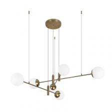 Подвесная люстра Eurosvet Planet 70146/6 латунь Smart a062028 Подвесная люстра Eurosvet Planet 70146/6 латунь Smart a062028