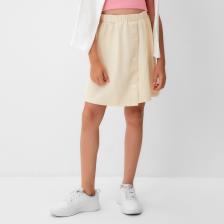 Юбка для девочки MINAKU, цвет бежевый, рост 134 см Юбка для девочки MINAKU, цвет бежевый, рост 134 см