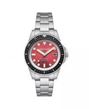 Мужские часы Croft Pioneer Automatic с браслетом из цельной нержавеющей стали, 42 мм Spinnaker Мужские часы Croft Pioneer Automatic с браслетом из цельной нержавеющей стали, 42 мм Spinnaker