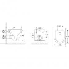 Унитаз подвесной безободковый под инсталяцию HOLLER - это идеальное сочетание современного дизайна, инновационных технологий и безупречного качества. Изготовленный из высококачественного керамического фарфора, обогащенного кварцем и полевым шпатом, эта модель обладает высокой прочностью и долговечностью. Благодаря тщательному контролю качества на всех этапах производства, материал имеет гладкую и плотную структуру. Этот подвесной унитаз с микролифтом предназначен для монтажа с любой системой инсталляции. Безободковое исполнение гарантирует эффективный и равномерный смыв, упрощая уход за ним. В комплекте идет сиденьем из дюропласта, которое отличается высокой устойчивостью к химическим и бактериальным воздействиям. Сиденье имеет гладкое и приятное на ощупь покрытие, а микролифт обеспечивает мягкое и плавное опускание крышки. Унитаз подвесной безободковый под инсталяцию HOLLER - это идеальное сочетание современного дизайна, инновационных технологий и безупречного качества. Изготовленный из высококачественного керамического фарфора, обогащенного кварцем и полевым шпатом, эта модель обладает высокой прочностью и долговечностью. Благодаря тщательному контролю качества на всех этапах производства, материал имеет гладкую и плотную структуру. Этот подвесной унитаз с микролифтом предназначен для монтажа с любой системой инсталляции. Безободковое исполнение гарантирует эффективный и равномерный смыв, упрощая уход за ним. В комплекте идет сиденьем из дюропласта, которое отличается высокой устойчивостью к химическим и бактериальным воздействиям. Сиденье имеет гладкое и приятное на ощупь покрытие, а микролифт обеспечивает мягкое и плавное опускание крышки.