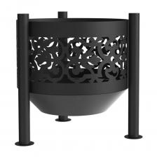 Чаша костровая Ажурная 500 мм коническое дно 3 ножки Чаша костровая Ажурная 500 мм коническое дно 3 ножки