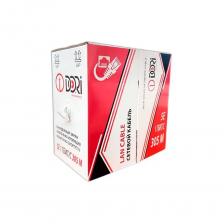 Кабель витая пара UTP4 с 8 жилами CCA (Copper Clad Aluminium, алюминий, плакированный медью) предназначен для передачи данных. Используется для подключения компьютеров к сети, телефонов к линии связи и других устройств к коммуникационным системам. 8 жил: Кабель имеет 4 пары жил, каждая из которых состоит из одного общего алюминиевого проводника, покрытого медью. Это делает кабель более дешёвым по сравнению с кабелем, полностью состоящим из меди, но при этом сохраняет хорошие электрические характеристики. Кабель витая пара UTP4 с 8 жилами CCA (Copper Clad Aluminium, алюминий, плакированный медью) предназначен для передачи данных. Используется для подключения компьютеров к сети, телефонов к линии связи и других устройств к коммуникационным системам. 8 жил: Кабель имеет 4 пары жил, каждая из которых состоит из одного общего алюминиевого проводника, покрытого медью. Это делает кабель более дешёвым по сравнению с кабелем, полностью состоящим из меди, но при этом сохраняет хорошие электрические характеристики.