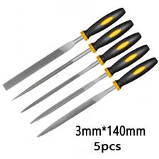 Набор надфилей из подшипниковой стали 5 шт. Набор надфилей из подшипниковой стали 5 шт.