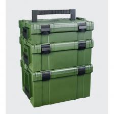 Ящики для инструментов DGCASE PROTOOLS из полипропилена высокой плотности — это устойчивый, надёжный и профессиональный инструмент для хранения и переноски различных предметов. Он изготовлен из высококачественного материала, который обеспечивает прочность и долговечность изделия. Ящик имеет ударопрочный корпус, что гарантирует сохранность содержимого даже при экстремальных условиях эксплуатации. Он также устойчив к перепадам температур, поэтому его можно использовать как внутри помещения, так и на открытом воздухе. Эргономичная ручка обеспечивает удобство при переноске ящика, даже если он загружен полностью. Большой объём позволяет хранить крупногабаритные инструменты. Модульная система позволяет собрать несколько ящиков PROTOOLS вместе и установить их на тележку PROTOOLS CART, что позволит быстро и удобно перевозить много тяжелых инструментов. Ящик для инструментов PROTOOLS из полипропилена высокой плотности идеально подходит для использования при монтажных работах, в гараже, мастерской или багажнике автомобиля. Он также будет полезен для рыбаков и автолюбителей, так как обеспечивает надёжное хранение и транспортировку необходимых инструментов. Ящики для инструментов DGCASE PROTOOLS из полипропилена высокой плотности — это устойчивый, надёжный и профессиональный инструмент для хранения и переноски различных предметов. Он изготовлен из высококачественного материала, который обеспечивает прочность и долговечность изделия. Ящик имеет ударопрочный корпус, что гарантирует сохранность содержимого даже при экстремальных условиях эксплуатации. Он также устойчив к перепадам температур, поэтому его можно использовать как внутри помещения, так и на открытом воздухе. Эргономичная ручка обеспечивает удобство при переноске ящика, даже если он загружен полностью. Большой объём позволяет хранить крупногабаритные инструменты. Модульная система позволяет собрать несколько ящиков PROTOOLS вместе и установить их на тележку PROTOOLS CART, что позволит быстро и удобно перевозить много тяжелых инструментов. Ящик для инструментов PROTOOLS из полипропилена высокой плотности идеально подходит для использования при монтажных работах, в гараже, мастерской или багажнике автомобиля. Он также будет полезен для рыбаков и автолюбителей, так как обеспечивает надёжное хранение и транспортировку необходимых инструментов.