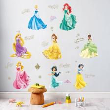 Настенные наклейки Disney Танцующая принцесса Настенные наклейки Disney Танцующая принцесса