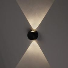 Светильник фасадный «Кубик», FSD-013, 2 Вт, 3000К, 1 луч, IP65, 220 В, металл, черный Светильник фасадный «Кубик», FSD-013, 2 Вт, 3000К, 1 луч, IP65, 220 В, металл, черный