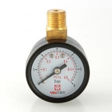 VALTEC Манометр с верхним подключением 40 мм, 1/4", 0-6 бар, VT.TM40.VC VALTEC Манометр с верхним подключением 40 мм, 1/4", 0-6 бар, VT.TM40.VC