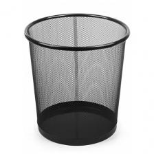 Корзина для бумаг, 15 литров, чёрная металлическая сетка Корзина для бумаг, 15 литров, чёрная металлическая сетка