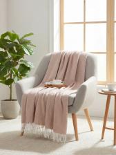 Плед «Милан» 150x200 см, белый/бежевый Плед «Милан» 150x200 см, белый/бежевый