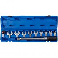 Динамометрические ключи (ключи моментные предельные регулируемые) предназначены для контроля усилия затяжки крепежа согласно установленным в техническом паспорте изделия параметрам. При достижении необходимого и заранее установленного усилия затяжки крепежа, срабатывает механизм ключа, издавая отчётливый щелчок. Динамометрические ключи (ключи моментные предельные регулируемые) предназначены для контроля усилия затяжки крепежа согласно установленным в техническом паспорте изделия параметрам. При достижении необходимого и заранее установленного усилия затяжки крепежа, срабатывает механизм ключа, издавая отчётливый щелчок.