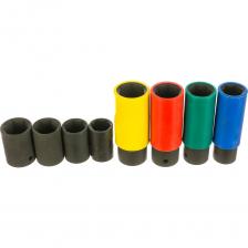 Набор торцевых головок Набор ударных тонкостенных торцевых головок (1/2") 8 шт. Hans TT-53 Набор торцевых головок Набор ударных тонкостенных торцевых головок (1/2") 8 шт. Hans TT-53