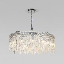 Выразительная люстра с хрусталем 60159 хром преобразит потолочное пространство и создаст в вашем помещении полноценное освещение на площади 25 м кв. Декоративные хрустальные элементы, украшенные сменными лампами с цоколем E14 типа свеча переливаются на свету искристыми завораживающими бликами. В производстве использовали хрусталь и высококачественный металл с надежным защитным покрытием. Выразительная люстра с хрусталем 60159 хром преобразит потолочное пространство и создаст в вашем помещении полноценное освещение на площади 25 м кв. Декоративные хрустальные элементы, украшенные сменными лампами с цоколем E14 типа свеча переливаются на свету искристыми завораживающими бликами. В производстве использовали хрусталь и высококачественный металл с надежным защитным покрытием.