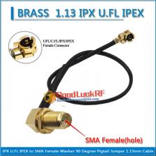 Кабель UFL U.FL - RPSMA RP SMA 1.13 мм Кабель UFL U.FL - RPSMA RP SMA 1.13 мм
