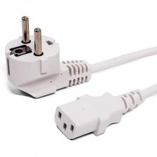 Кабель питания служит для подключения различных устройств к электрической сети: системные блоки, мониторы, LCD-панели, проекторы и т.д. Суммарная номинальная мощность нагрузки 2200 Вт., номинальный ток нагрузки 10 А., разъемы CEE 7/7 - C13, длина кабеля 1.8 м. Кабель питания служит для подключения различных устройств к электрической сети: системные блоки, мониторы, LCD-панели, проекторы и т.д. Суммарная номинальная мощность нагрузки 2200 Вт., номинальный ток нагрузки 10 А., разъемы CEE 7/7 - C13, длина кабеля 1.8 м.