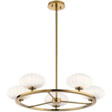 Потолочная люстра на штанге IP44 Kichler Pim QN-PIM5-FXG Потолочная люстра на штанге IP44 Kichler Pim QN-PIM5-FXG