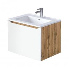 Тумба под раковину Маркастрой Line 75 см подвесная дуб вотан/белая (Ц0000041928) Тумба под раковину Маркастрой Line 75 см подвесная дуб вотан/белая (Ц0000041928)