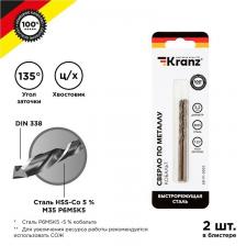Rexant KR-91-0503 Сверло по металлу 3,2х65х36 мм «Кобальт» Rexant KR-91-0503 Сверло по металлу 3,2х65х36 мм «Кобальт»