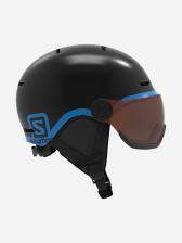 Шлем детский Salomon Grom Visor, Черный Шлем детский Salomon Grom Visor, Черный