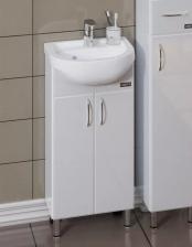 Тумба с раковиной Санта Сити 40 белый Тумба с раковиной Санта Сити 40 белый