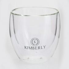 KIMBERLY Термостойкий стеклянный стакан с двойными стенками, 100 мл KIMBERLY Термостойкий стеклянный стакан с двойными стенками, 100 мл