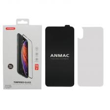 Защитное стекло + пленка на заднюю крышку Anmac для iPhone XS Max/11 Pro Max Full cover black Защитное стекло + пленка на заднюю крышку Anmac для iPhone XS Max/11 Pro Max Full cover black
