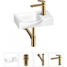 КЕРАМИЧЕСКАЯ РАКОВИНА Конструкция имеет эргономичное боковое отверстие для монтажа смесителя, удобна для мытья рук и гигиенических процедур. Свободное место в зоне крыла позволяет разместить мыльницу или стакан с зубными щетками. Защитное покрытие CeramicTop не впитывает грязь и известковый налет, устойчиво к красителям и сохранит исключительную белизну изделия на долгие годы. ДОННЫЙ КЛАПАН CLICK-CLACK Донный клапан из высококачественной латуни отличается прочностью, устойчив к коррозии и повреждениям. Заглушка клапана служит барьером от попадания мелких предметов в сливное отверстие раковины, а удобная разборная конструкция позволяет прочищать механизм от возможных загрязнений за считанные минуты. МЕТАЛЛИЧЕСКИЙ СИФОН Латунный сифон Drainage System обладает высокой устойчивостью к перепадам температур и давления. Декоративное покрытие не подвержено выцветанию и воздействию коррозии. Регулировка длины патрубка способствует беспроблемной установке при нестандартном расположении коммуникаций. ЛАТУННЫЙ СМЕСИТЕЛЬ ДЛЯ РАКОВИНЫ Литой корпус смесителя из латуни выдерживает перепады давления и противостоит гидроударам. Регулируемый аэратор Neoperl с технологией AIRflow? позволяет скорректировать направление потока, уменьшает разбрызгивание и приглушает шум воды. Прочные гибкие шланги из каучука в металлической оплетке и качественная опрессовка INNOpex обеспечивают герметичность соединений. КЕРАМИЧЕСКАЯ РАКОВИНА Конструкция имеет эргономичное боковое отверстие для монтажа смесителя, удобна для мытья рук и гигиенических процедур. Свободное место в зоне крыла позволяет разместить мыльницу или стакан с зубными щетками. Защитное покрытие CeramicTop не впитывает грязь и известковый налет, устойчиво к красителям и сохранит исключительную белизну изделия на долгие годы. ДОННЫЙ КЛАПАН CLICK-CLACK Донный клапан из высококачественной латуни отличается прочностью, устойчив к коррозии и повреждениям. Заглушка клапана служит барьером от попадания мелких предметов в сливное отверстие раковины, а удобная разборная конструкция позволяет прочищать механизм от возможных загрязнений за считанные минуты. МЕТАЛЛИЧЕСКИЙ СИФОН Латунный сифон Drainage System обладает высокой устойчивостью к перепадам температур и давления. Декоративное покрытие не подвержено выцветанию и воздействию коррозии. Регулировка длины патрубка способствует беспроблемной установке при нестандартном расположении коммуникаций. ЛАТУННЫЙ СМЕСИТЕЛЬ ДЛЯ РАКОВИНЫ Литой корпус смесителя из латуни выдерживает перепады давления и противостоит гидроударам. Регулируемый аэратор Neoperl с технологией AIRflow? позволяет скорректировать направление потока, уменьшает разбрызгивание и приглушает шум воды. Прочные гибкие шланги из каучука в металлической оплетке и качественная опрессовка INNOpex обеспечивают герметичность соединений.