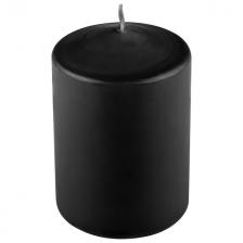 свеча-столбик ВОЛШЕБНАЯ СТРАНА Deco 8,5х6см черный 12ч/г без аромата свеча-столбик ВОЛШЕБНАЯ СТРАНА Deco 8,5х6см черный 12ч/г без аромата