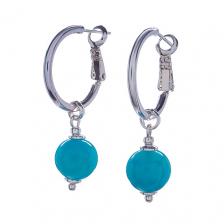 Серьги LANZEROTTI Серьги, Atlantide, с халцедоном Серьги LANZEROTTI Серьги, Atlantide, с халцедоном