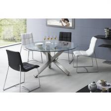 Стол с закругленными углами на 6 персон ESF BZ-951 (круглая столешница, 3 ножки) Стол с закругленными углами на 6 персон ESF BZ-951 (круглая столешница, 3 ножки)