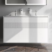 Тумба под раковину AM.PM Func 120 белая матовая, с 2 ящиками Тумба под раковину AM.PM Func 120 белая матовая, с 2 ящиками