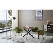 Стол на 4 персоны DT-937 (d100) орех # ESF d100 walnut (круглая столешница, 4 ножки) Стол на 4 персоны DT-937 (d100) орех # ESF d100 walnut (круглая столешница, 4 ножки)