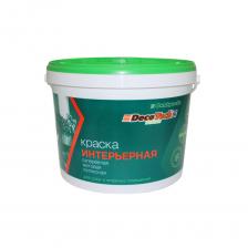 Краска DecoTech Eco водоэмульсионная, интерьерная, 3 кг Краска DecoTech Eco водоэмульсионная, интерьерная, 3 кг