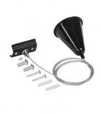 IEK LIGHTING Комплект подвеса для шинопровода с тросом 1,5м черный LT-SO0D-KPT-D15-K02 1 шт IEK LIGHTING Комплект подвеса для шинопровода с тросом 1,5м черный LT-SO0D-KPT-D15-K02 1 шт