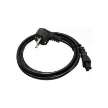 Кабель питания для компьютера c разъемом IEC 320 C5, также известный как «Микки Маус» за свою характерную форму, широко применяется в компьютерной технике и электронике. Основные области применения этого разъёма включают: Ноутбуки и портативные компьютеры. Многие модели ноутбуков используют этот разъём для подключения блока питания к устройству. Благодаря компактному размеру и удобству в использовании, он стал популярным выбором среди производителей мобильных компьютеров. Источники бесперебойного питания (ИБП). Некоторые модели ИБП оснащены разъёмом C5 для подключения к питаемому оборудованию, такому как серверы, рабочие станции и сетевое оборудование. Проекторное оборудование. Проекционные системы, особенно те, которые предназначены для мобильного использования, могут использовать разъём C5 для подключения к источнику питания. Игровые консоли и медиацентры. Некоторые игровые приставки и мультимедийные центры могут оснащаться этим разъёмом для удобства подключения к электросети. Медицинское оборудование. В некоторых случаях медицинское оборудование, требующее компактных и надёжных решений для подключения к электропитанию, также использует разъёмы C5. Кабель питания для компьютера c разъемом IEC 320 C5, также известный как «Микки Маус» за свою характерную форму, широко применяется в компьютерной технике и электронике. Основные области применения этого разъёма включают: Ноутбуки и портативные компьютеры. Многие модели ноутбуков используют этот разъём для подключения блока питания к устройству. Благодаря компактному размеру и удобству в использовании, он стал популярным выбором среди производителей мобильных компьютеров. Источники бесперебойного питания (ИБП). Некоторые модели ИБП оснащены разъёмом C5 для подключения к питаемому оборудованию, такому как серверы, рабочие станции и сетевое оборудование. Проекторное оборудование. Проекционные системы, особенно те, которые предназначены для мобильного использования, могут использовать разъём C5 для подключения к источнику питания. Игровые консоли и медиацентры. Некоторые игровые приставки и мультимедийные центры могут оснащаться этим разъёмом для удобства подключения к электросети. Медицинское оборудование. В некоторых случаях медицинское оборудование, требующее компактных и надёжных решений для подключения к электропитанию, также использует разъёмы C5.