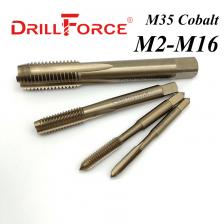 DRILLFORCE Метчики для резьбы HSS CO M2-M16 DRILLFORCE Метчики для резьбы HSS CO M2-M16