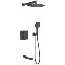 Душевая система Rose R15H, черный (R1595H) Душевая система Rose R15H, черный (R1595H)