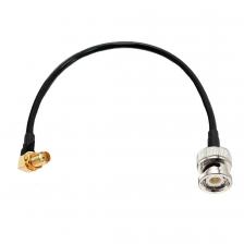 1 шт. SMA гнездовой разъем под прямым углом RA к BNC штекер косичка кабель-адаптер RG58 50 см/100 см новый 1 шт. SMA гнездовой разъем под прямым углом RA к BNC штекер косичка кабель-адаптер RG58 50 см/100 см новый