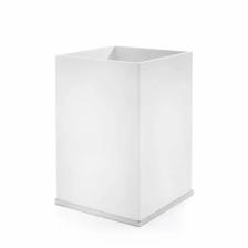 3SC Mood Deluxe White Ведро, без крышки, 20х30х20 см, цвет: белый матовый/хром 3SC Mood Deluxe White Ведро, без крышки, 20х30х20 см, цвет: белый матовый/хром