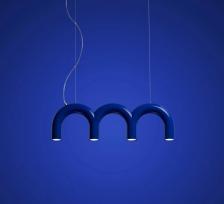 Люстра HomeLover Oblure Arch LED черная, белая, оранжевая, синяя Люстра HomeLover Oblure Arch LED черная, белая, оранжевая, синяя