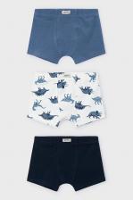 Детские боксеры 3 шт Mayoral, синий Детские боксеры 3 шт Mayoral, синий