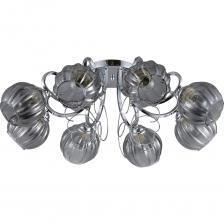 Люстра ЭкономСвет эконом 12187/8CR SM представляет собой стильное и функциональное решение для освещения вашего интерьера. Она выполнена в современном декоративном стиле с хромированной арматурой из металла и глянцевыми стеклянными плафонами дымчатого цвета. Люстра оснащена восемью лампами с цоколем E27, что обеспечивает мощное освещение до 320 Вт. Возможность использования ламп накаливания или светодиодных ламп позволяет выбрать наиболее подходящий вариант для ваших нужд. Установка осуществляется с помощью планки, что обеспечивает надежное крепление. Люстра имеет диаметр 67 см и высоту 22 см, что делает ее подходящей для помещений среднего размера. Уровень защиты IP20 подходит для использования в сухих помещениях. Люстра ЭкономСвет эконом 12187/8CR SM представляет собой стильное и функциональное решение для освещения вашего интерьера. Она выполнена в современном декоративном стиле с хромированной арматурой из металла и глянцевыми стеклянными плафонами дымчатого цвета. Люстра оснащена восемью лампами с цоколем E27, что обеспечивает мощное освещение до 320 Вт. Возможность использования ламп накаливания или светодиодных ламп позволяет выбрать наиболее подходящий вариант для ваших нужд. Установка осуществляется с помощью планки, что обеспечивает надежное крепление. Люстра имеет диаметр 67 см и высоту 22 см, что делает ее подходящей для помещений среднего размера. Уровень защиты IP20 подходит для использования в сухих помещениях.